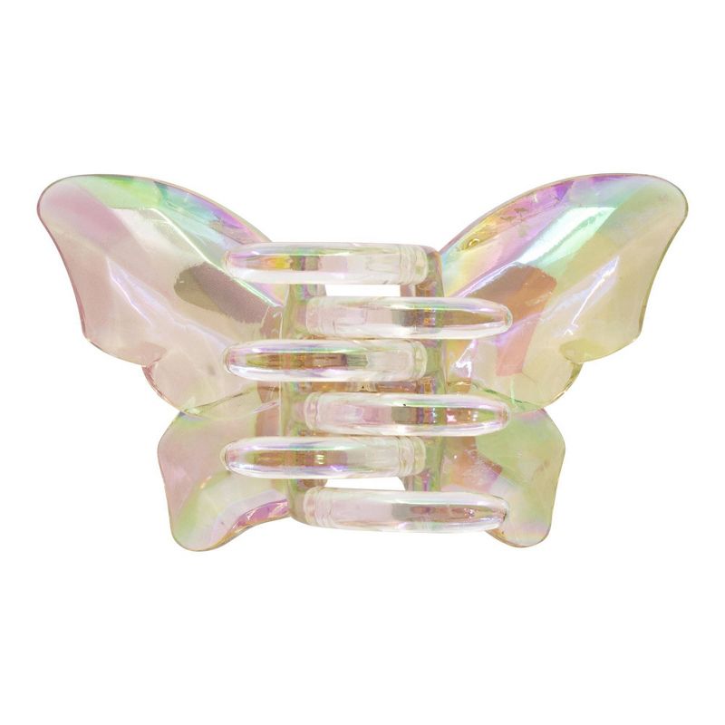 sc&#252;nci Large Crystal Butterfly Claw Clip - Clear - All Hair, 5 of 7