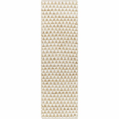 Hauteloom Colm Recycled White Jean Rug
