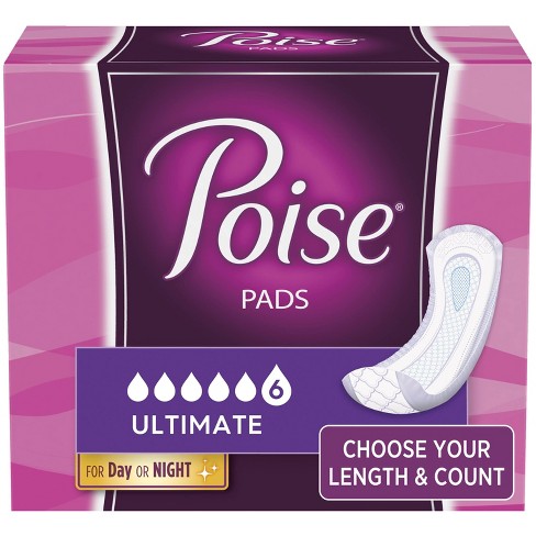 Poise Original Design Postpartum Incontinence Pads for Women - Ultimate Absorbency - image 1 of 4