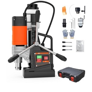 Mag Drill Press, 1650W 1.57 in Boring Diameter, 2922Lbf Power Portable Magnetic Drill, 810 PRM, Electric Drilling Machine for Metal Surface - 1 of 4