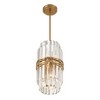 Crystorama Lighting Hayes 4 - Light Pendant in  Aged Brass - 4 of 4