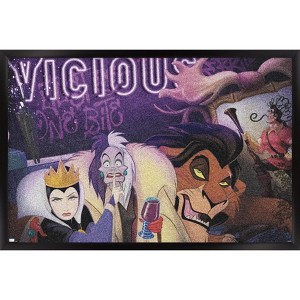 Trends International Disney Villains - Vicious Framed Wall Poster Prints - 1 of 4