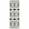 Hauteloom Amoret Black&White Pixel Rug - 3 of 4