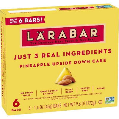 Larabar Pineapple Upside Down Cake - 6ct