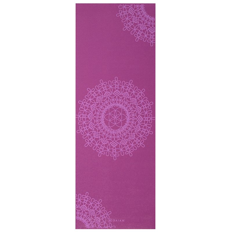 Gaiam Printed Yoga Mat - (4mm), 3 of 8