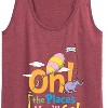 Women's - Dr. Seuss - Oh! The Places You'll Go Graphic Racerback Tank - 2 of 4