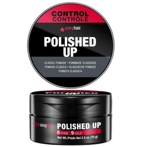 Sexy Hair Style Polished Up Pomade (2.5 oz) Classic Polished Styles | Adds Shine | Washes Out Easily | Sexy Hair - 1 of 4