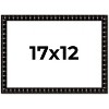 PosterPalooza | 17x12 Bamboo Picture Frame, UV Acrylic, 4 Finishes - Brown, Black, Gold, and Natural - 2 of 4