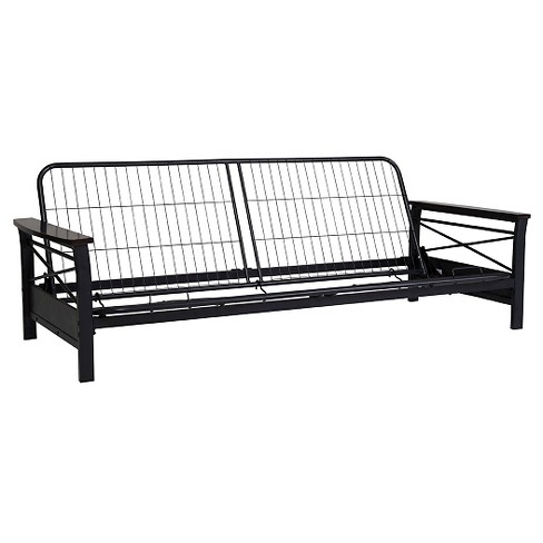 Metal deals futon couch