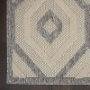 Nourison Palamos Contemporary Diamonds Indoor/Outdoor Cream Area Rug - 2 of 4
