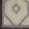 Nourison Palamos Contemporary Diamonds Indoor/Outdoor Cream Area Rug - image 2 of 4