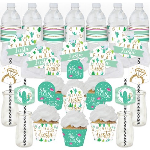 Big Dot Of Happiness Prickly Cactus Party - Paper Straw Decor