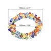Unique Bargains Dining Table Decoration Acrylic Decorative Multicolored Artificial Crystal Napkin Rings - 2 of 4