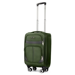 NEW YORK XPRESS Luggage WD-8815Large Softside 32'' Suitcase,Expandable Luggage,w/Spinner Wheels w/LOCK - 1 of 4