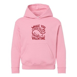 The Juniper Shop Valentine's Whale Youth Graphic Hoodie - 1 of 3