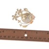 Anna-Kaci Sparkly Rose Pink Crystal Elements Flower Bouquet Brooch Lapel Pins Elegant Dress Accessories for Wedding Party - Multicolor - 2 of 4