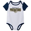 NHL Nashville Predators Boys' 3pk Bodysuit - image 3 of 4