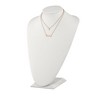 Chisel Stainless Steel Rose IP-plated Heart and Bar Multi Strand 15.5" Cable Chain Necklace with a 1.5" Ext. - 2 of 3