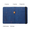 Unique Bargains PU Leather RFID Blocking Credit Card Passport Wallet 5.9" x 4.3" - 3 of 4