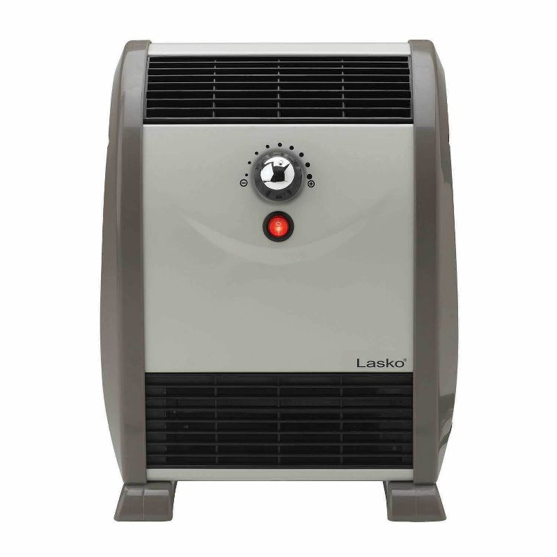 Lasko LKO-5812 1500 Watt Compact Portable Automatic Floor Level Space Heater with Temperature Regulator and Automatic Overheat Protection, 2 of 6