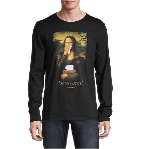 Elevenparis Mens Mona Sneeza Graphic T-Shirt - 1 of 1
