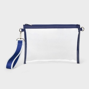 Game Day Clear Wristlet Clutch - Wild Fable™ - 1 of 4