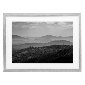 Stupell Industries Misty Adirondack Mountains Framed Print Under Glass Art - 1 of 4
