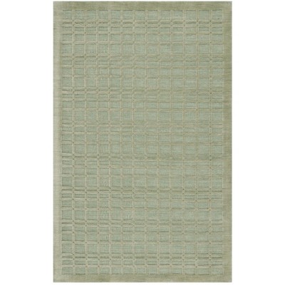 Image of Impressions IM312 Hand Loomed Area Rug - Green - 6'x9' - Safavieh