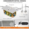 6x8QT Food Warmer 1500W Bain Marie Buffet Pan Steam Table With Adjustable Temp & Auto Shut Off & Dry Burning Indicator - 4 of 4