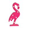 Northlight 11.75" Battery Operated LED Lighted Flamingo Marquee Sign - Pink - 4 of 4