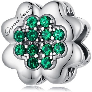 Sterling Silver Flower Charm Set: Sunflower, Lotus & Pansy Pendants for Bracelets & Necklaces - 1 of 4