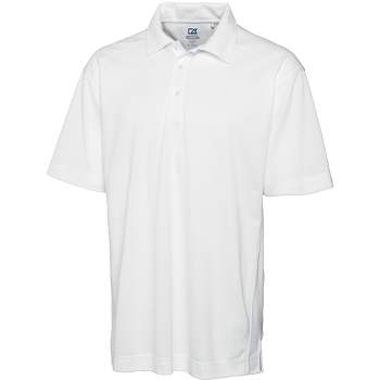 Cutter & Buck CB Drytec Genre Textured Solid Mens Polo Shirt