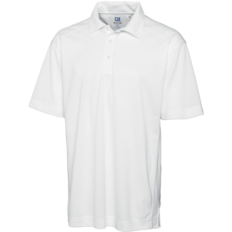 Cutter & Buck CB Drytec Genre Textured Solid Mens Polo Shirt, 1 of 3