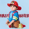 Joyfy Halloween Baby Firefighter Costume Toddler Cosplay Costume for Infants Boys Halloween Dress Up Party - 2 of 4