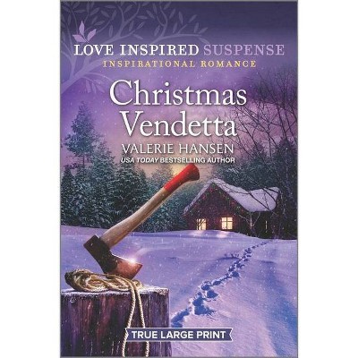 Christmas Vendetta - (Emergency Responders) Large Print by  Valerie Hansen (Paperback)