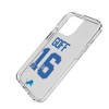 NFL Detroit Lions Players Game Tactic Clear Cell Phone Case for Apple iPhone - 2 of 4