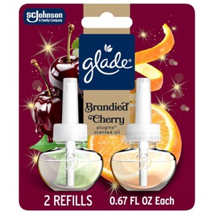 Glade PlugIns Scented Oil Air Freshener Refill Brandied Cherry