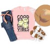 The Juniper Shop SmileyWorld Good Times Great Vibes  Youth Short Sleeve Tee - 4 of 4