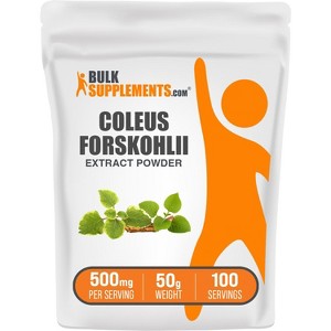 BulkSupplements Coleus Forskohlii Extract (7.5% Forskolin) Powder - 1 of 4