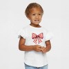 The Juniper Shop Coquette Hearts Toddler Flutter Sleeve Tee - 2 of 3