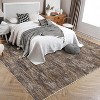 Runner Rug Washable Runner Rug Modern Abstract Runner Mat Hallway Contemporary Solid Rug Non-Slip Foldable Aesthetic Accent Floor Carpet - 2 of 4