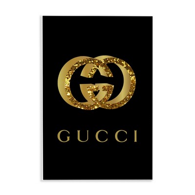 Stupell Industries Chic Black Fashion Symbol Wall Plaque Art