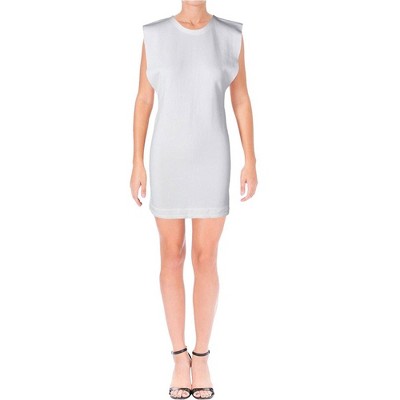 Free People Womens Britt Fleece Cut-Out Sweater Dress