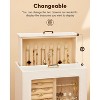 Jewelry Organizer Jewelry Box for Necklaces Rings Earrings Gift Bracelets Storage Case - 2 of 4