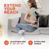 Lifepro Powerful Sonic Flex Adjustable Deep Tissue Massage Gun- Heavy-Duty Handheld Percussion Massager for Muscle Relief Circulation, and Pain Relief - 3 of 4