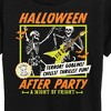 Women's - Instant Message - Halloween After Party Skeleton Poster Short Sleeve Graphic T-Shirt - 2 of 4