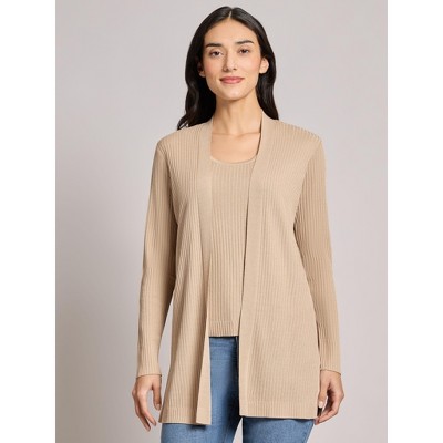 Jones New York Open Front Sutton Cardigan