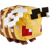 Minecraft Plush Angry Bee Toy 8'' Collectible Soft Doll Inspired by Video Game Character - 4 of 4