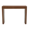 HDZNVF 50 Inch Walnut Wood Veneer Console Table - 4 of 4