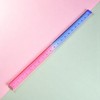 Unique Bargains Ruler Square Ruler 20cm +/-5% Accuracy Acrylic Gradient 7.87"x0.39"x0.39" 1 Pcs - 2 of 4